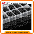 300 Pieces Black Rubber O Ring O-Ring Washer Seals Assortment NEW